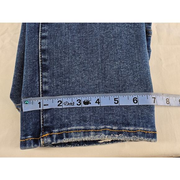 GOOD AMERICAN WOMEN'S FALL 23 INDIGO316 BLUE STRAIGHT LEG JEANS – SIZE 6-12 - Picture 8 of 12